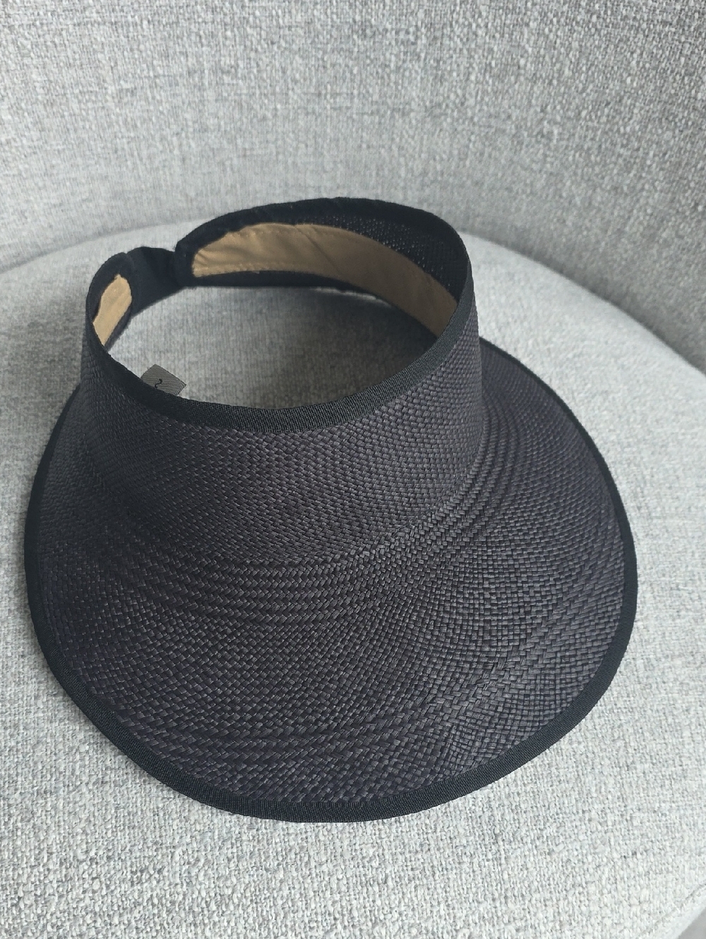 Palmazzo Italian Handmade Straw Visor